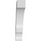 Ekena Millwork 5 1/2-in. W x 30-in. D x 30-in. H Balboa Architectural Grade PVC Knee Brace BRCP055X30X30BOA - alternate 4